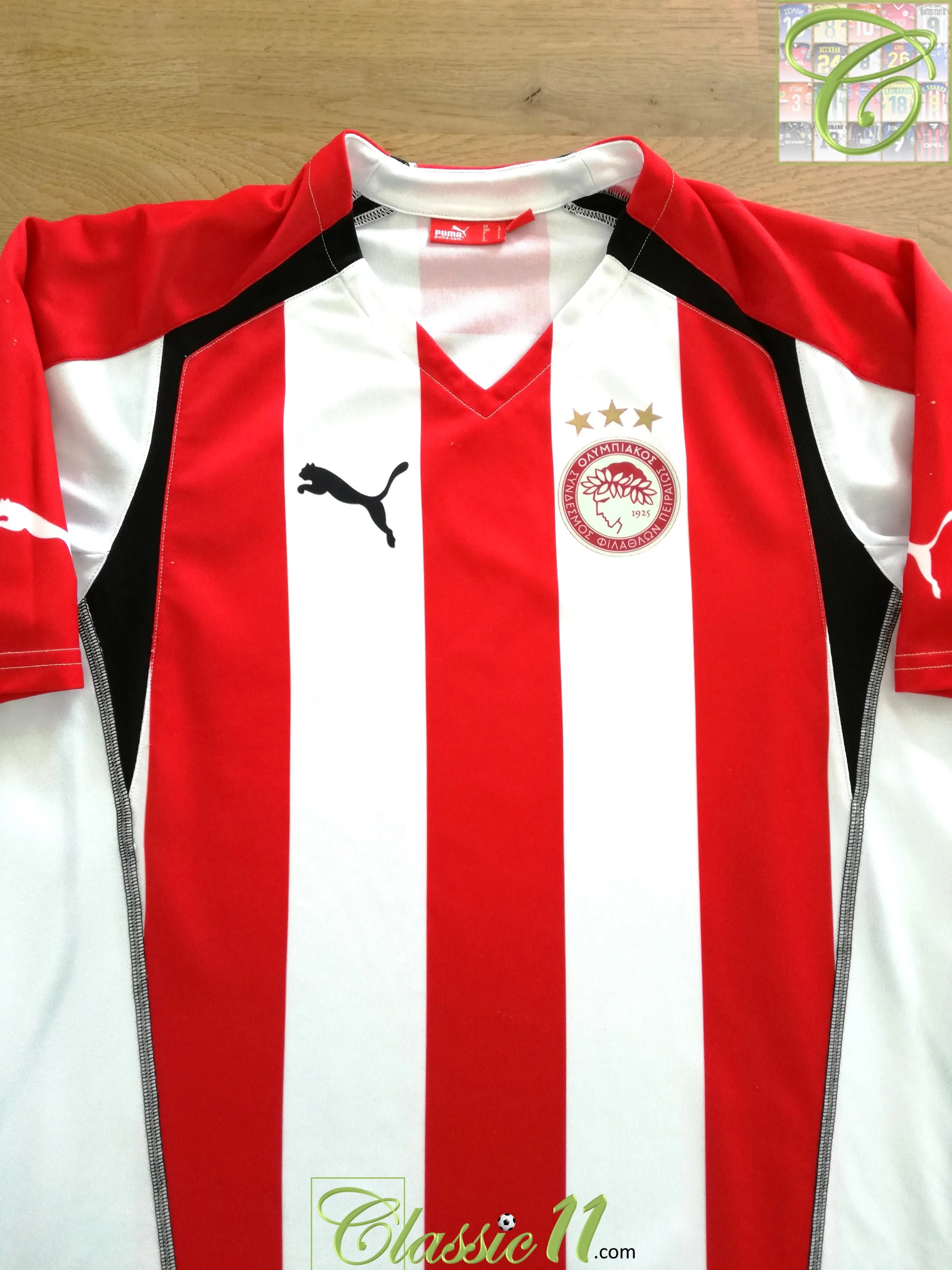 2005/06 Olympiacos Home Football Shirt (L)