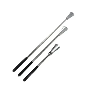 (31-65cm) Telescopic Shoe Horn Ergonomic Shoe Horn - Black / Silver