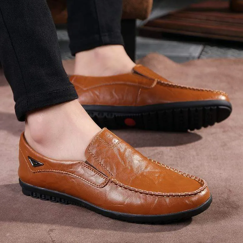 ALCUBIEREE Brown Boat Shoes