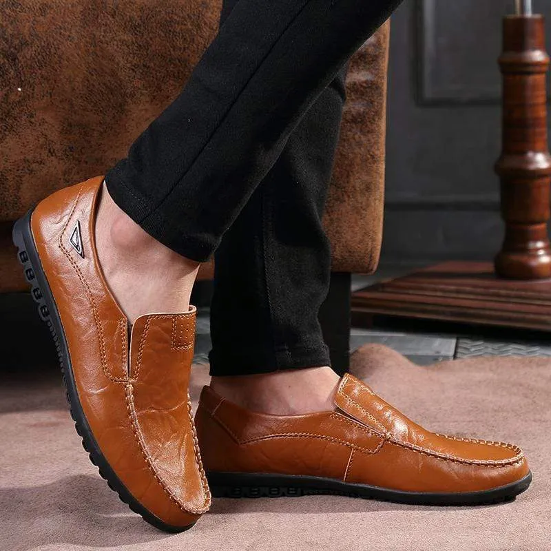 ALCUBIEREE Brown Boat Shoes