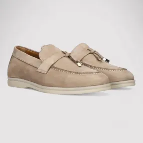 Ancien | Old Money Suede Lady Loafers