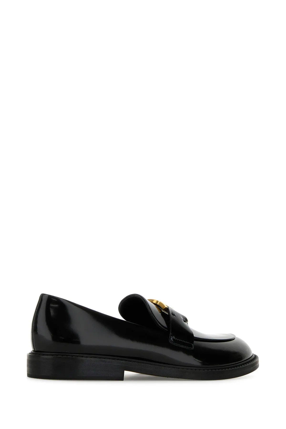 Black leather Marcie loafers