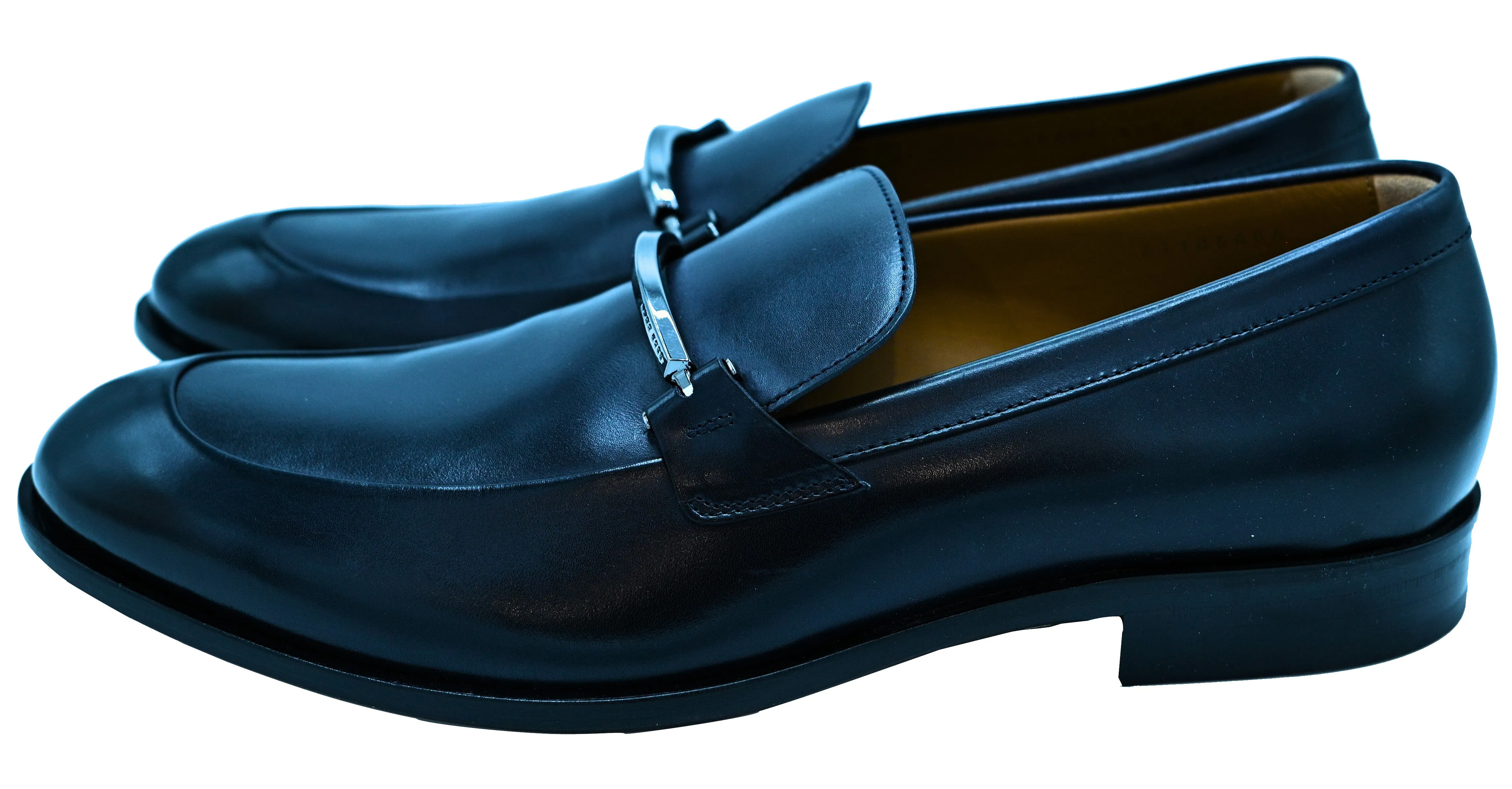 Boss Loafers In Portuguese Leather With Logo-engraved Hardware - TB0393