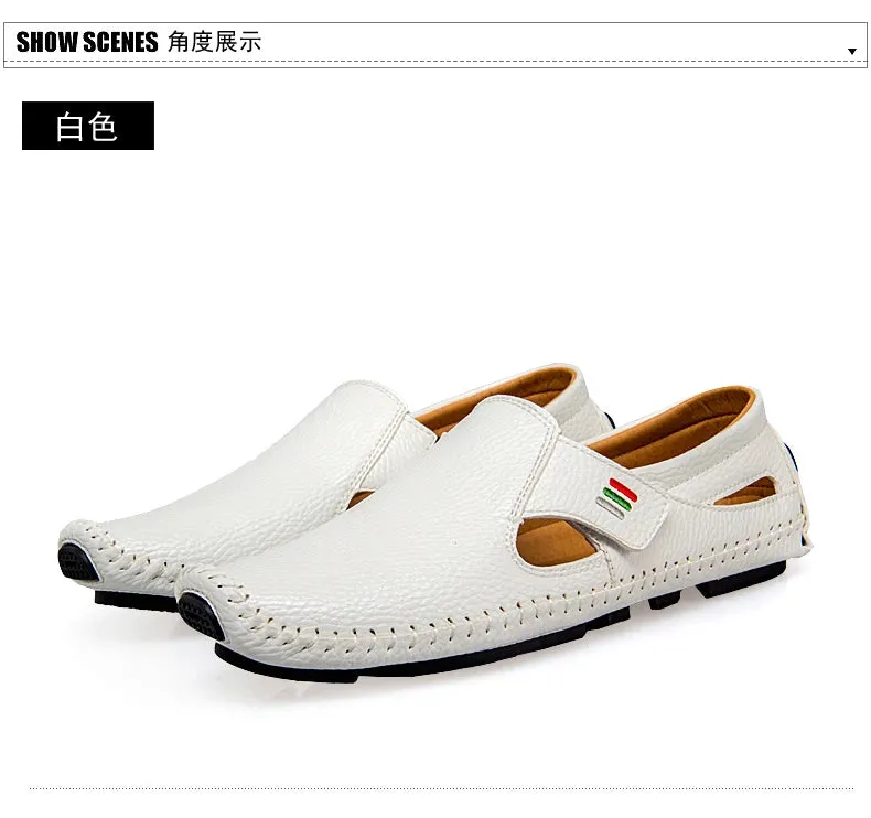 Breathable Leather Loafers - Comfort and Style Redefined