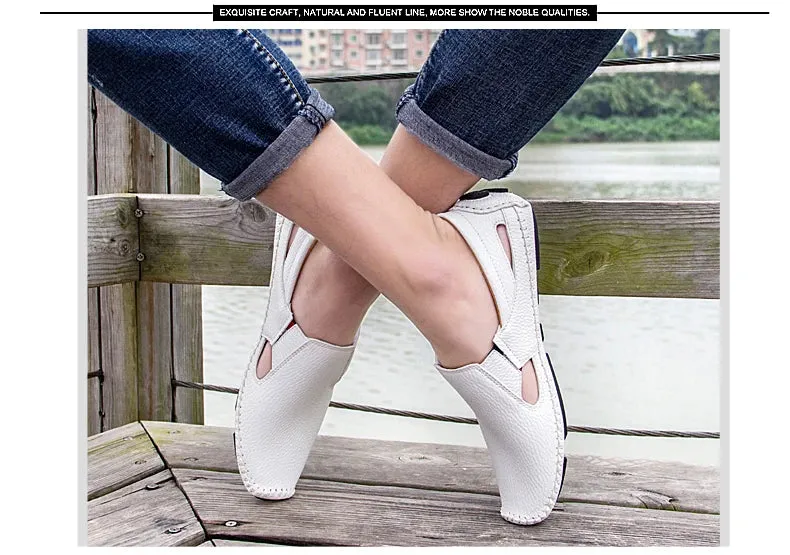Breathable Leather Loafers - Comfort and Style Redefined