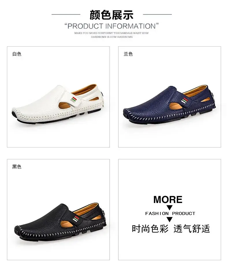 Breathable Leather Loafers - Comfort and Style Redefined