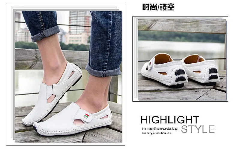 Breathable Leather Loafers - Comfort and Style Redefined