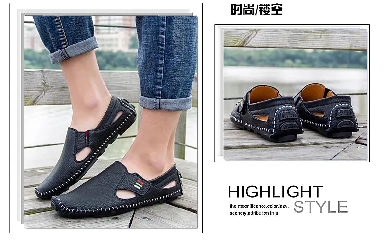 Breathable Leather Loafers - Comfort and Style Redefined