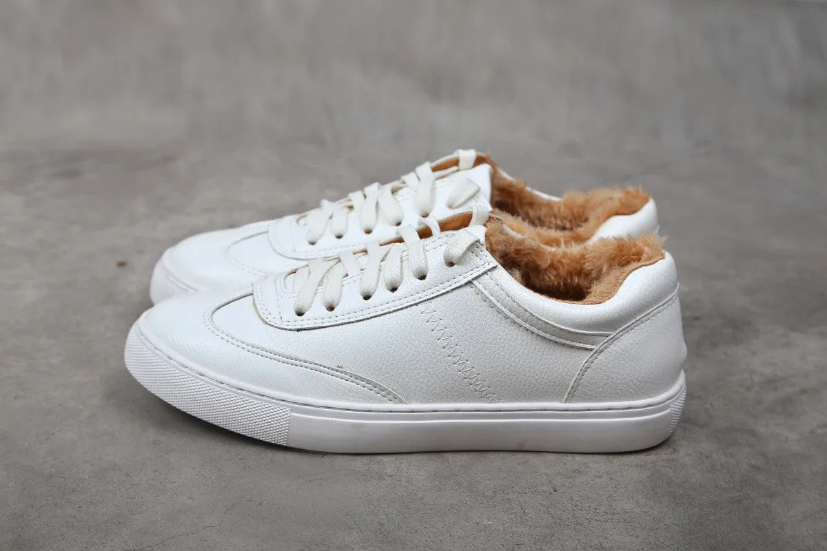 Classic Casual White Couple Sneakers