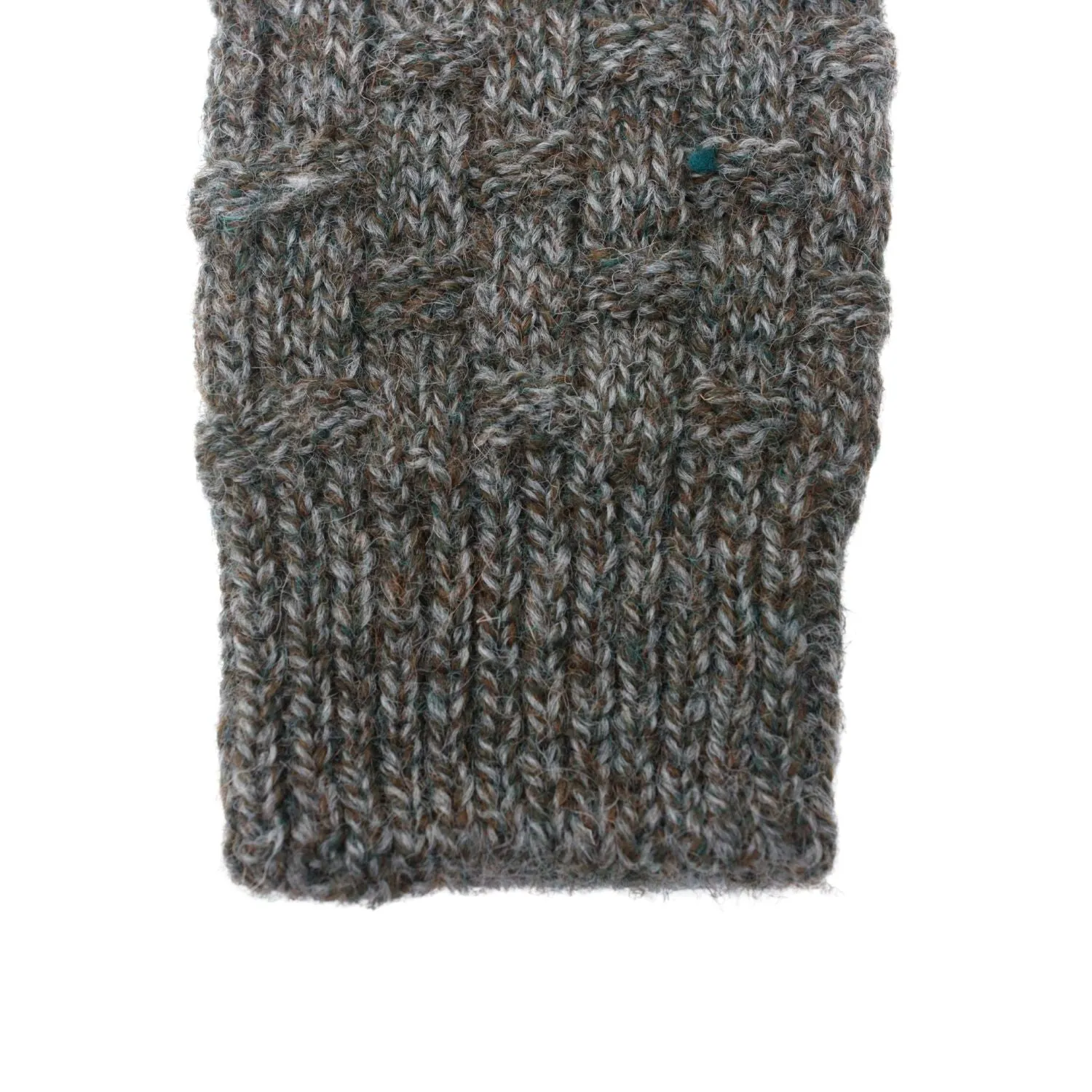 Donegal Socks | 100% Aran | Grasmere Square Weave