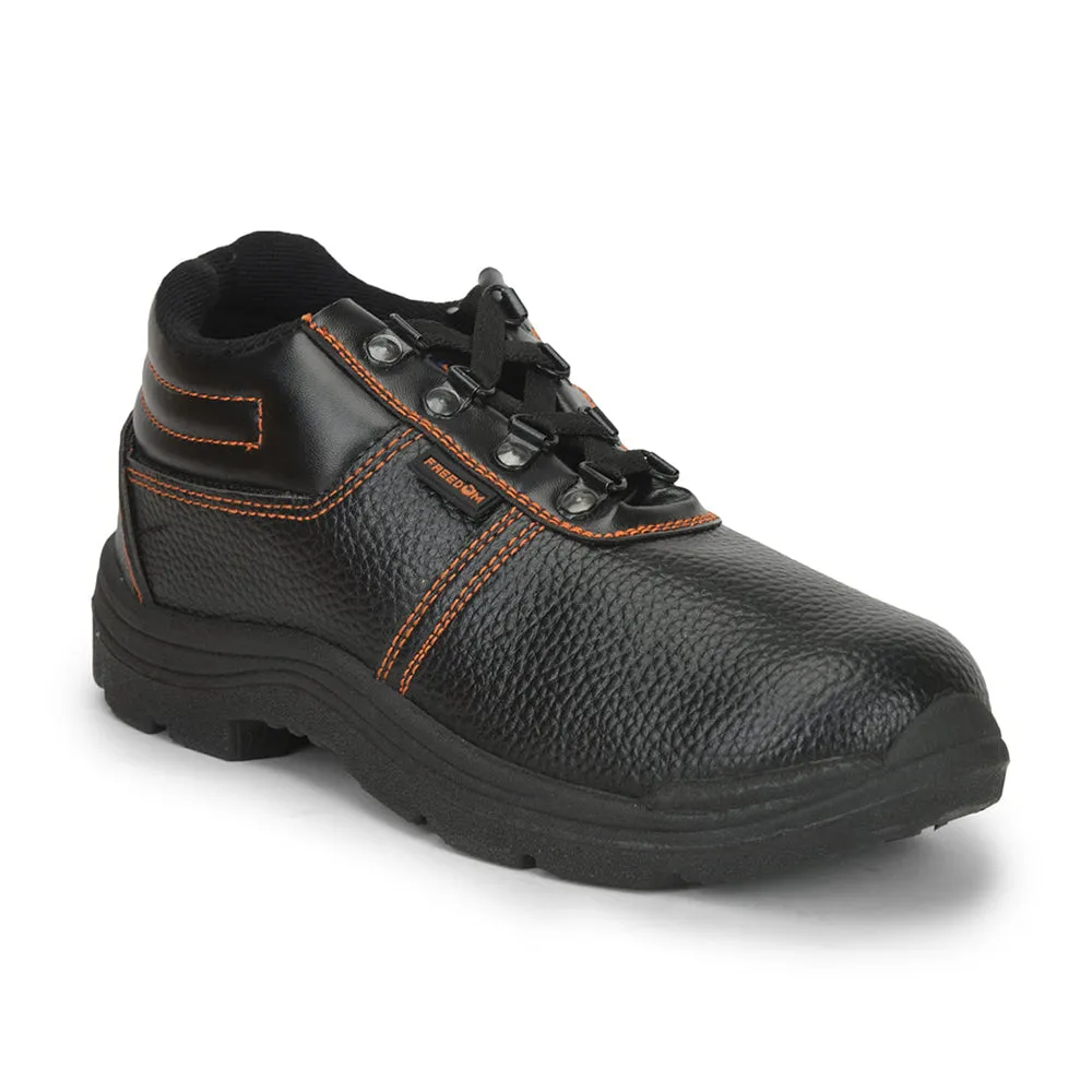 Freedom By Liberty Mens VIJYATA-2A Lacing Orange Safety Shoe