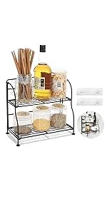 GEMITTO Shoe Rack Organizer for Closet Entryway, 4 Tiers Adjustable Heavy Duty Metal Shoe Storage Shelf, Large Enough for 20  Pairs of Shoes (23.6"~41.7"x8.9"x24.2")(Silver)
