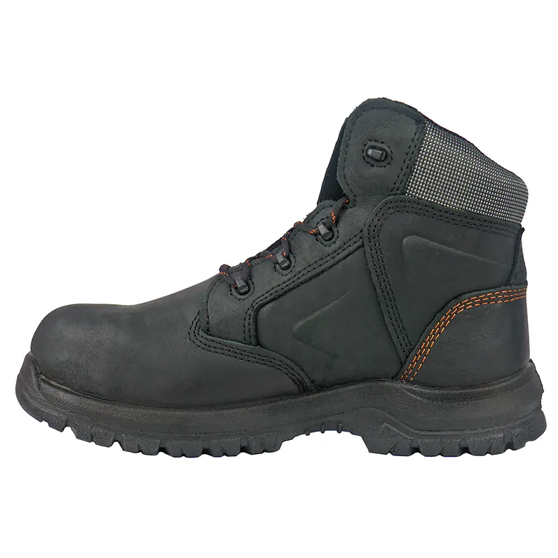'Hoss Boot' Men's 6" Prowl Int. MetGuard EH WP Comp Toe - Black