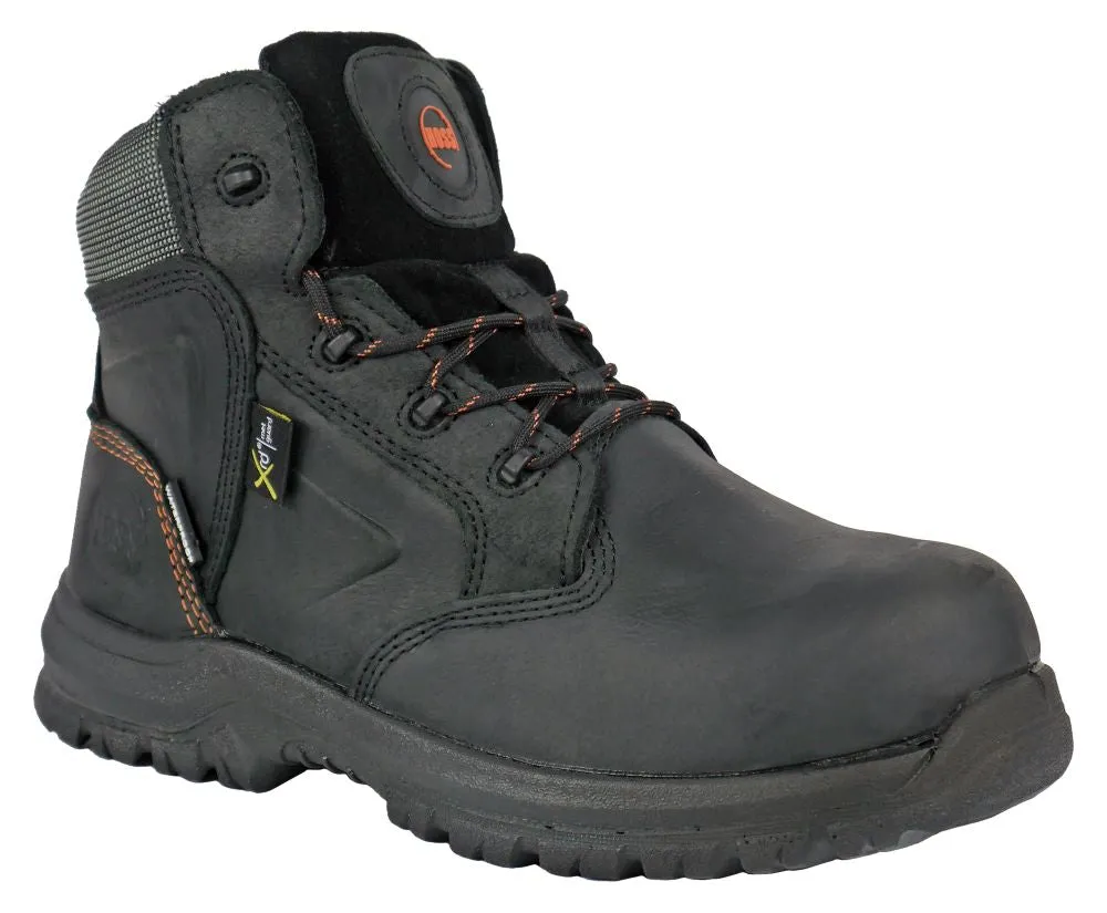 'Hoss Boot' Men's 6" Prowl Int. MetGuard EH WP Comp Toe - Black