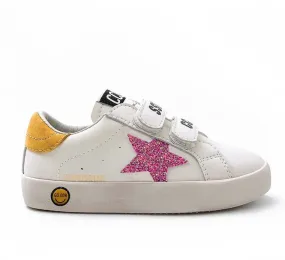 Jennie Pink Glitter Sneaker