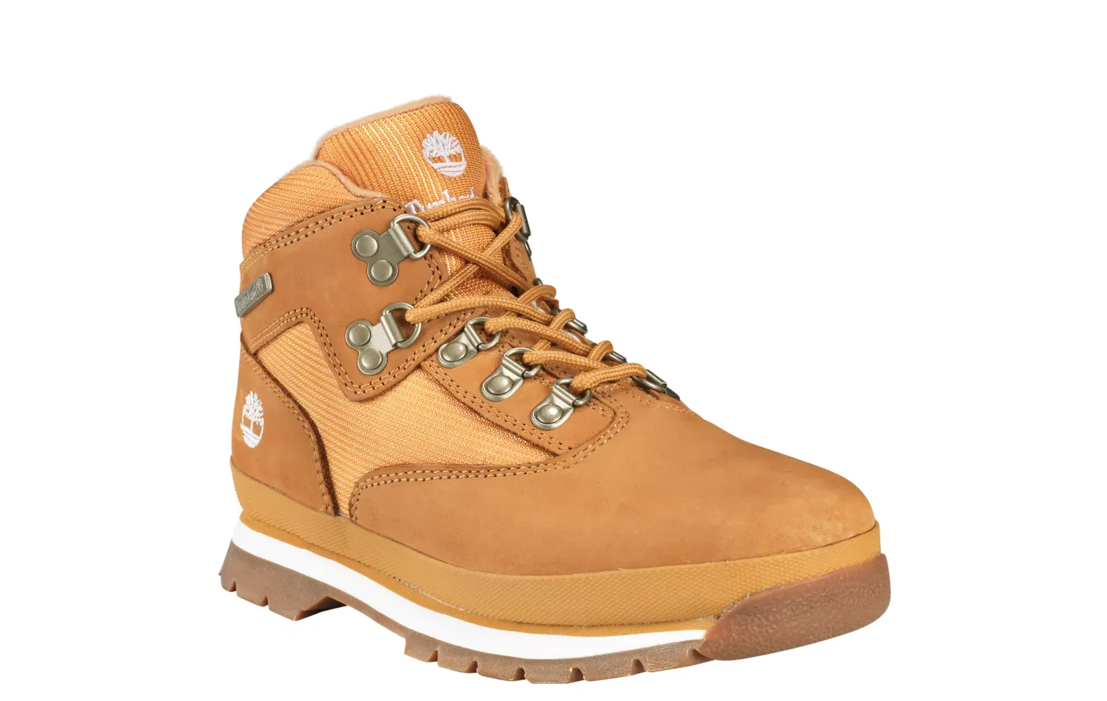 Junior Euro Hiker Boots-Wheat Nubuck