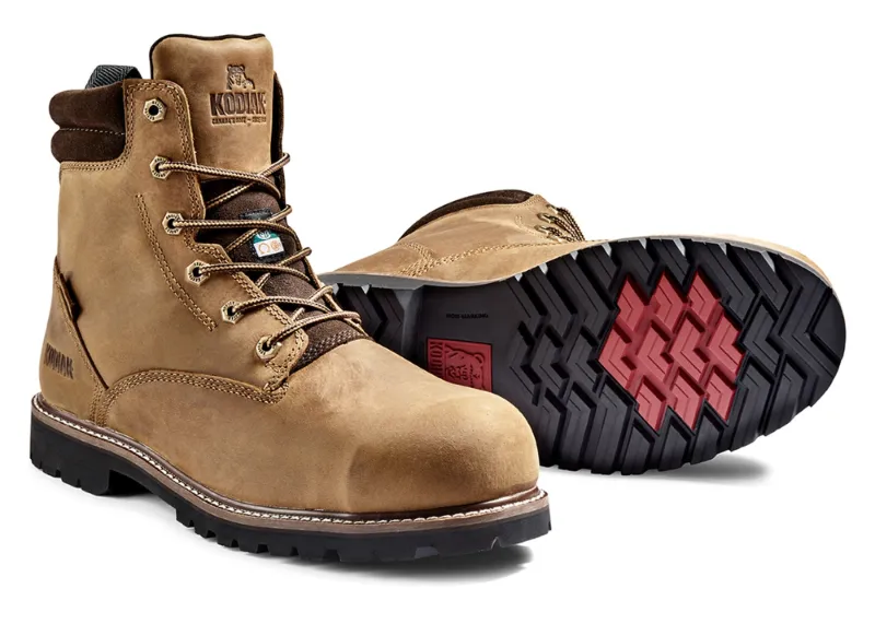 Kodiak Men's McKinney 6" Waterproof Composite Toe Safety Work Boot