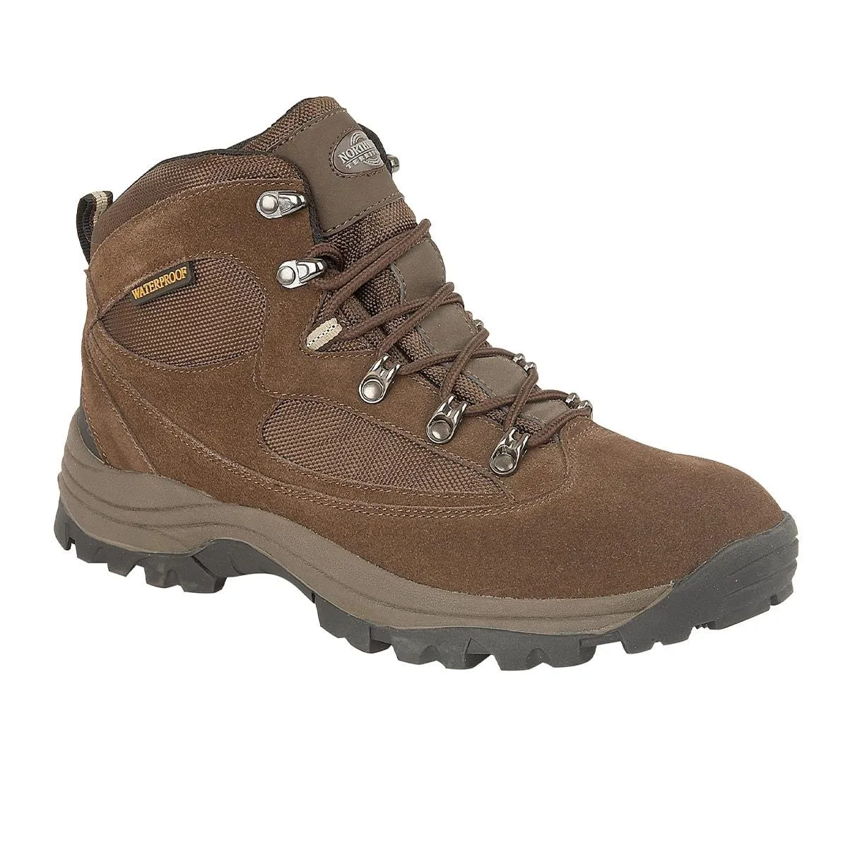 Mens Kendall Waterproof Hikers | Leather & Mesh