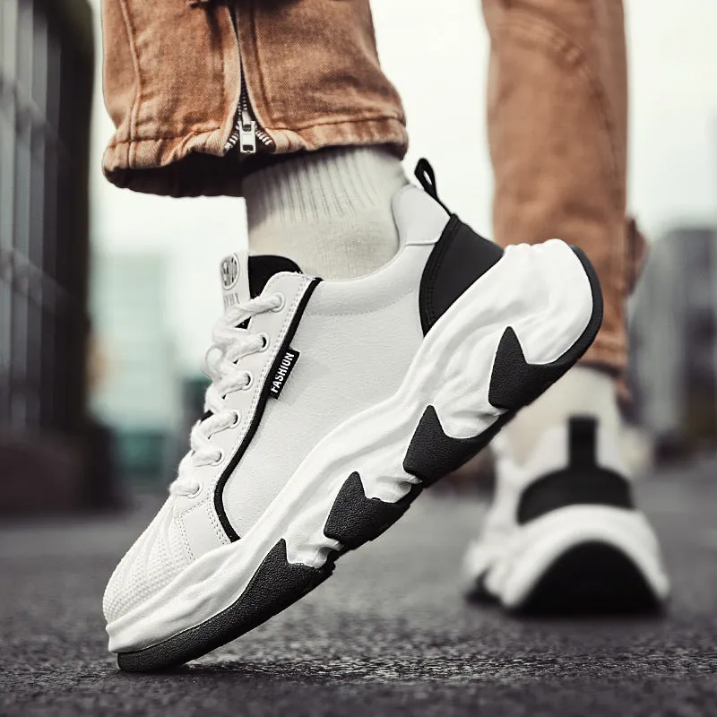 Men's Thick-Sole Breathable Fashion Running Shoes