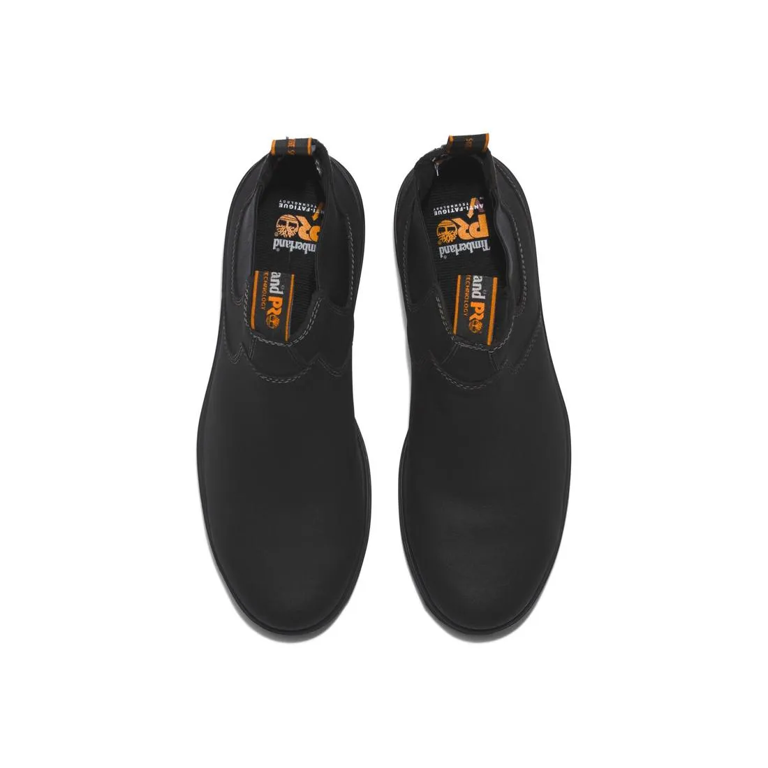 Nashoba Composite-Toe Chelsea Work Boot Black