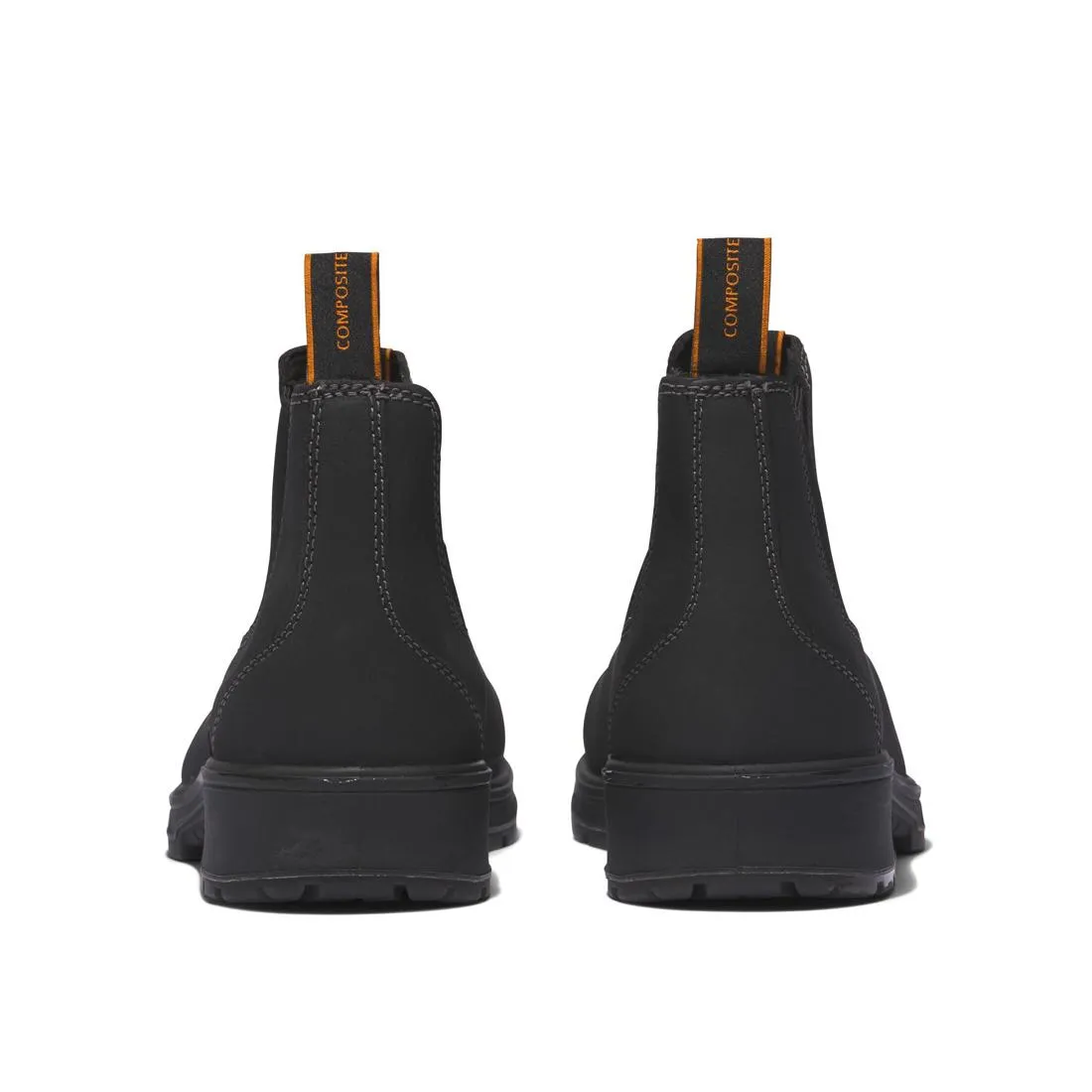 Nashoba Composite-Toe Chelsea Work Boot Black