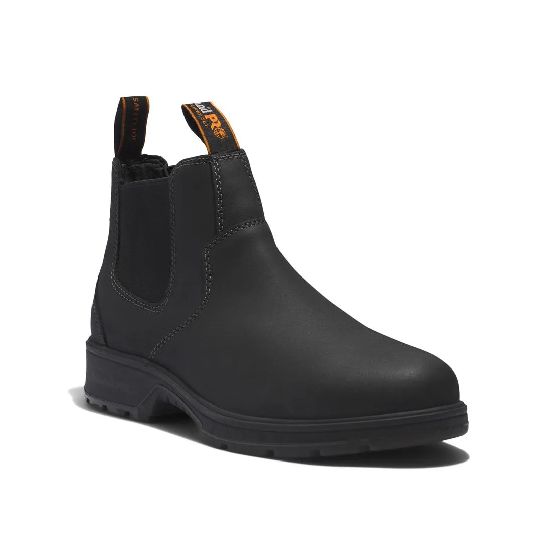 Nashoba Composite-Toe Chelsea Work Boot Black