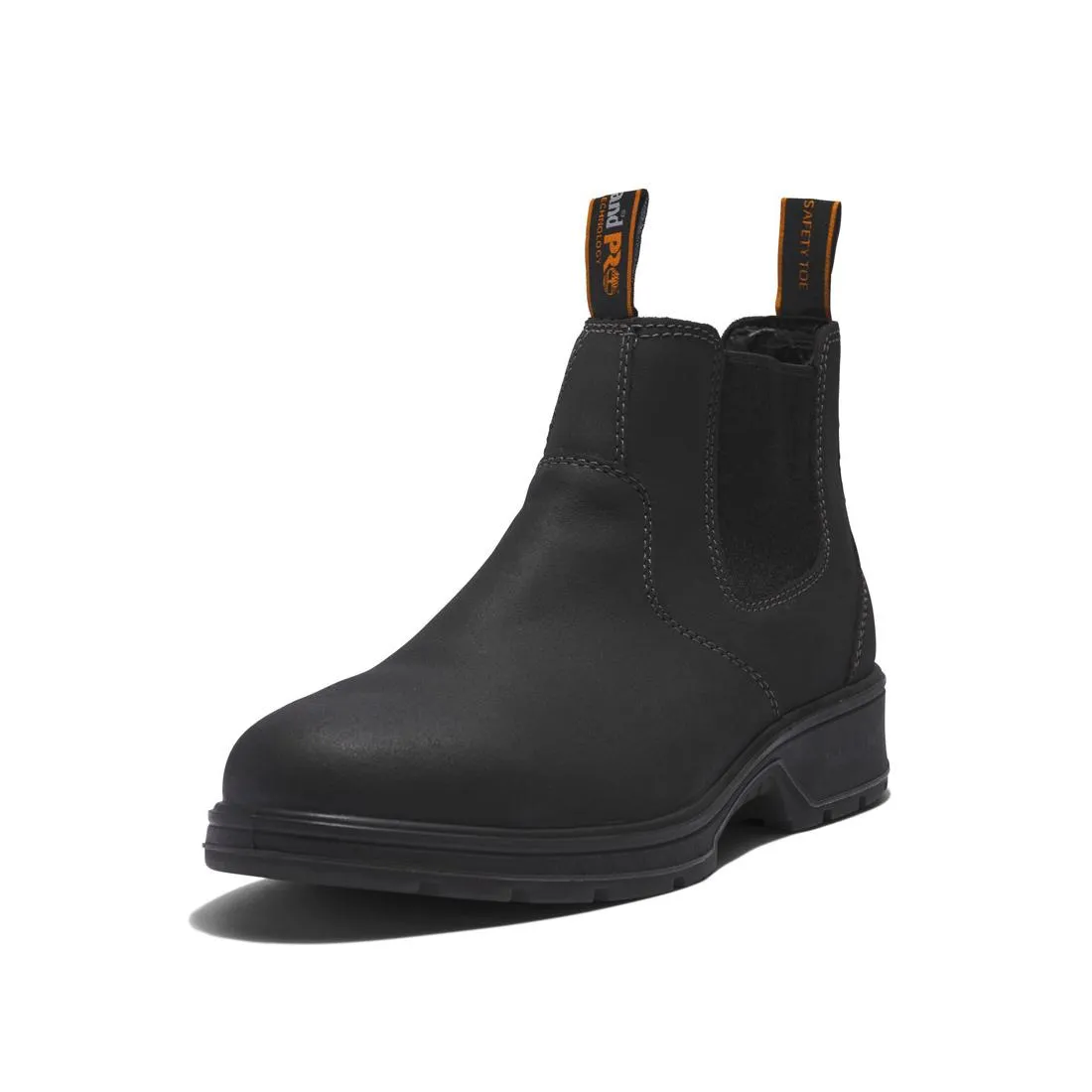 Nashoba Composite-Toe Chelsea Work Boot Black