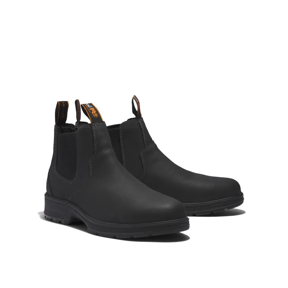 Nashoba Composite-Toe Chelsea Work Boot Black