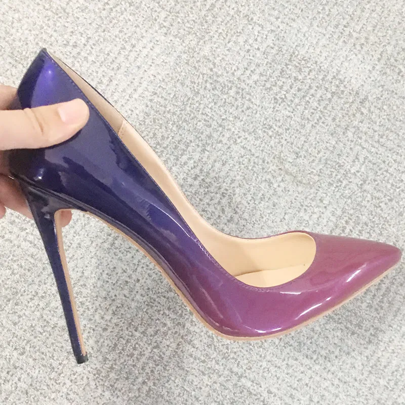 Patent Leather Pointed-toe Party Pumps
