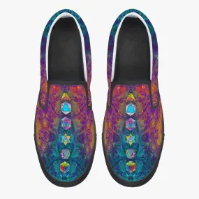Platonic Solids Slip-On Shoes