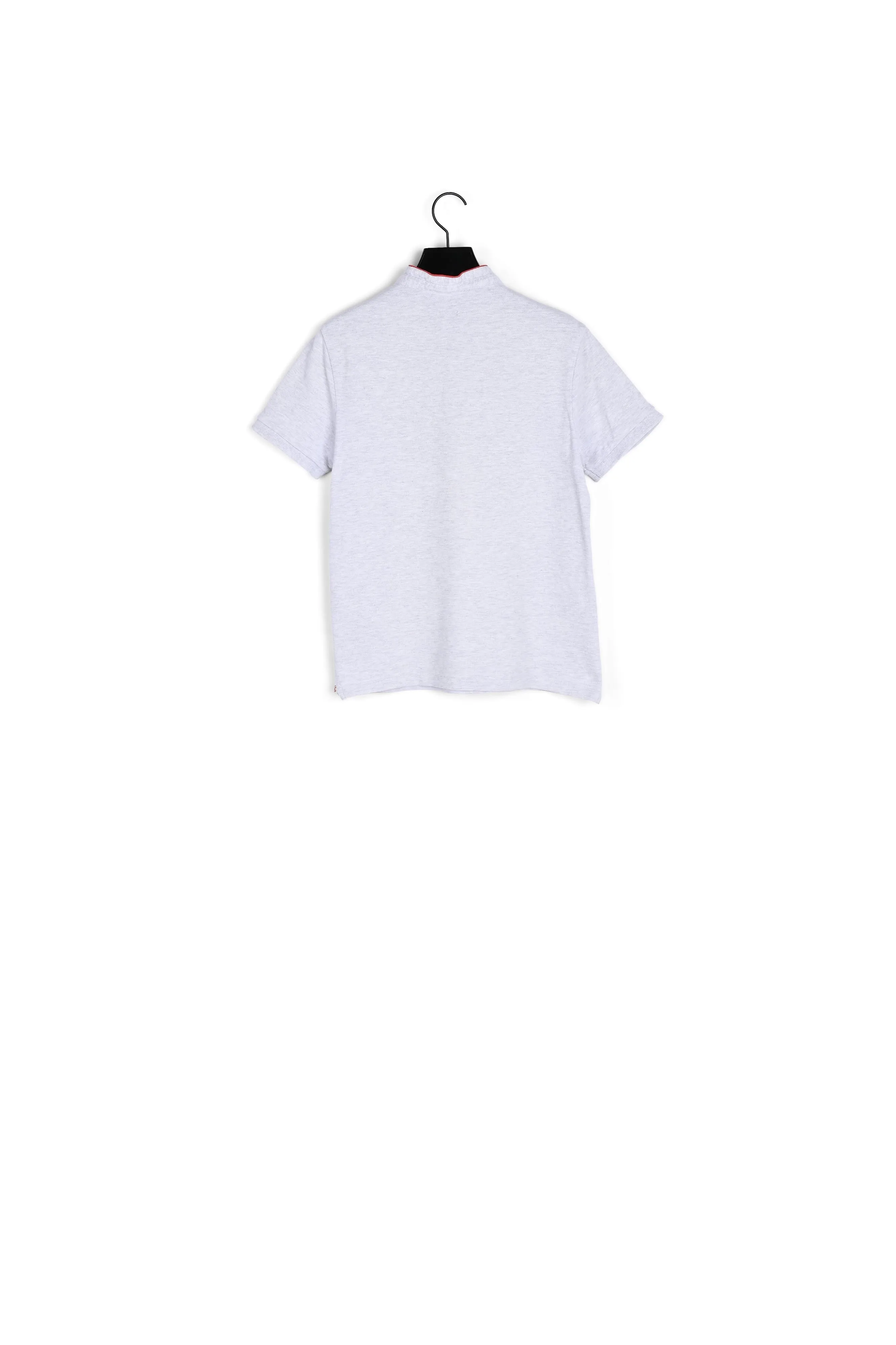 Polo slim gris foncé