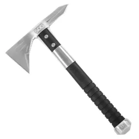 SOG Hawk - Voodoo Mini Satin Finish Straight Edge Steel Head with Sheath | F182N-CP