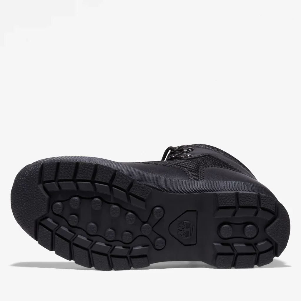 Timberland - Youth Euro Hiker Boots - Black Full-Grain