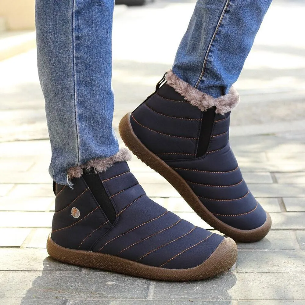 Unisex Warm Shoes Waterproof Non-slip Snow Boots