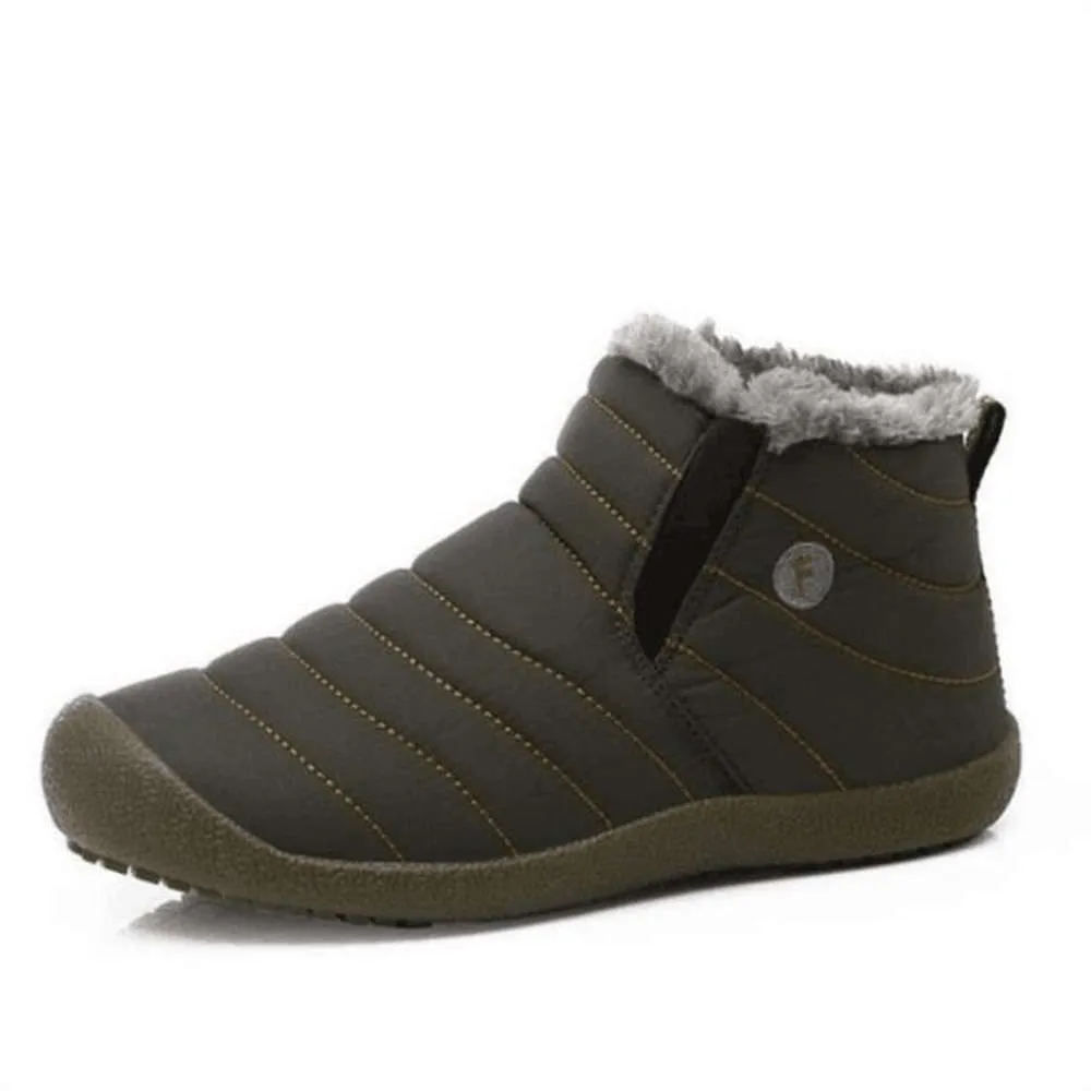 Unisex Warm Shoes Waterproof Non-slip Snow Boots