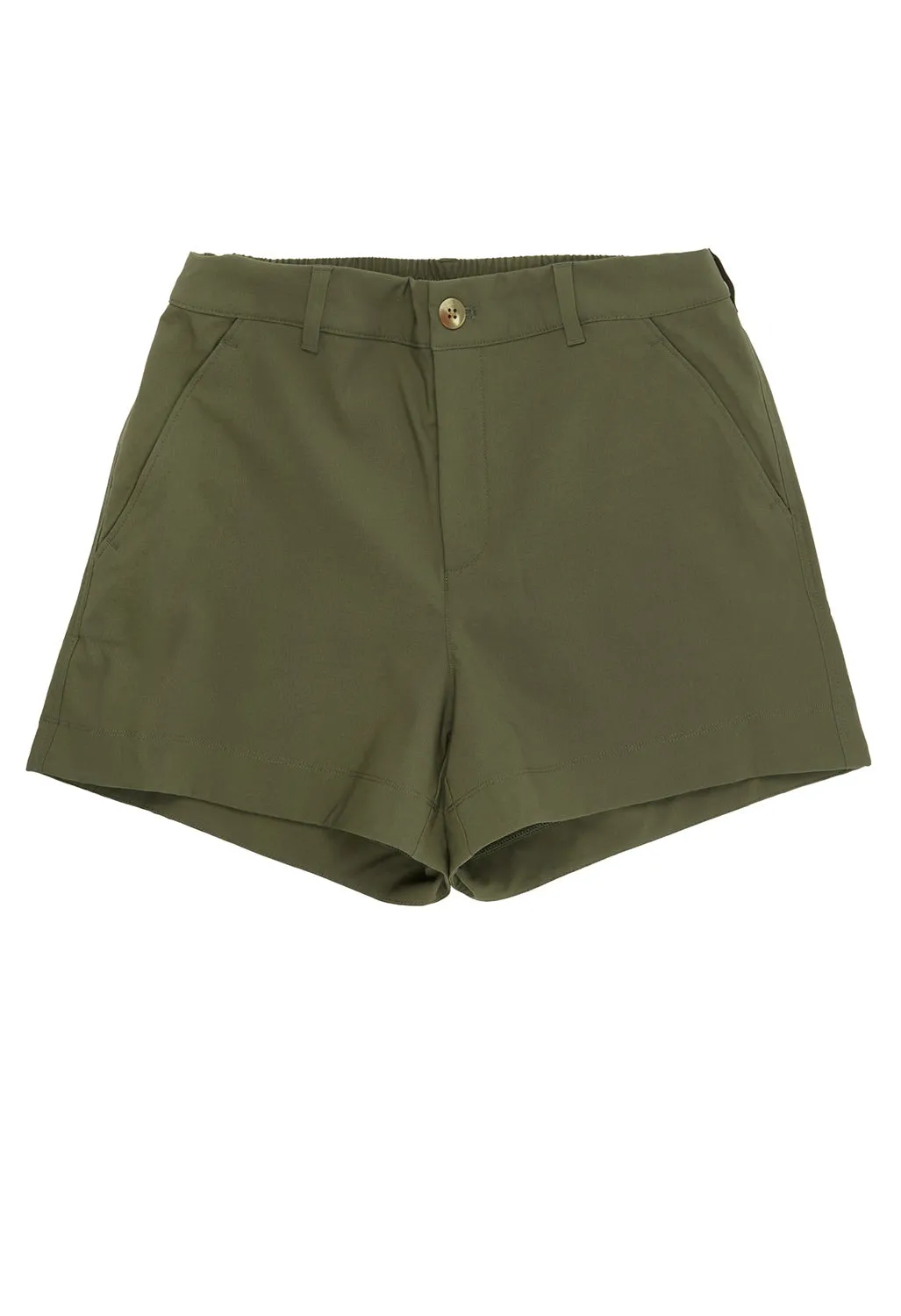 Women's Hikerkind Trail Shorts 02 - Olivine