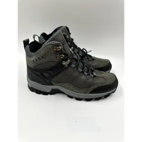 Women's Size 9,  Dark Gray High Top Hiker with Black Accents & Suede Accents