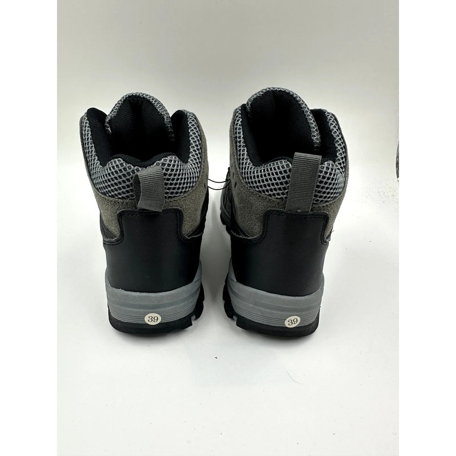 Women's Size 9,  Dark Gray High Top Hiker with Black Accents & Suede Accents