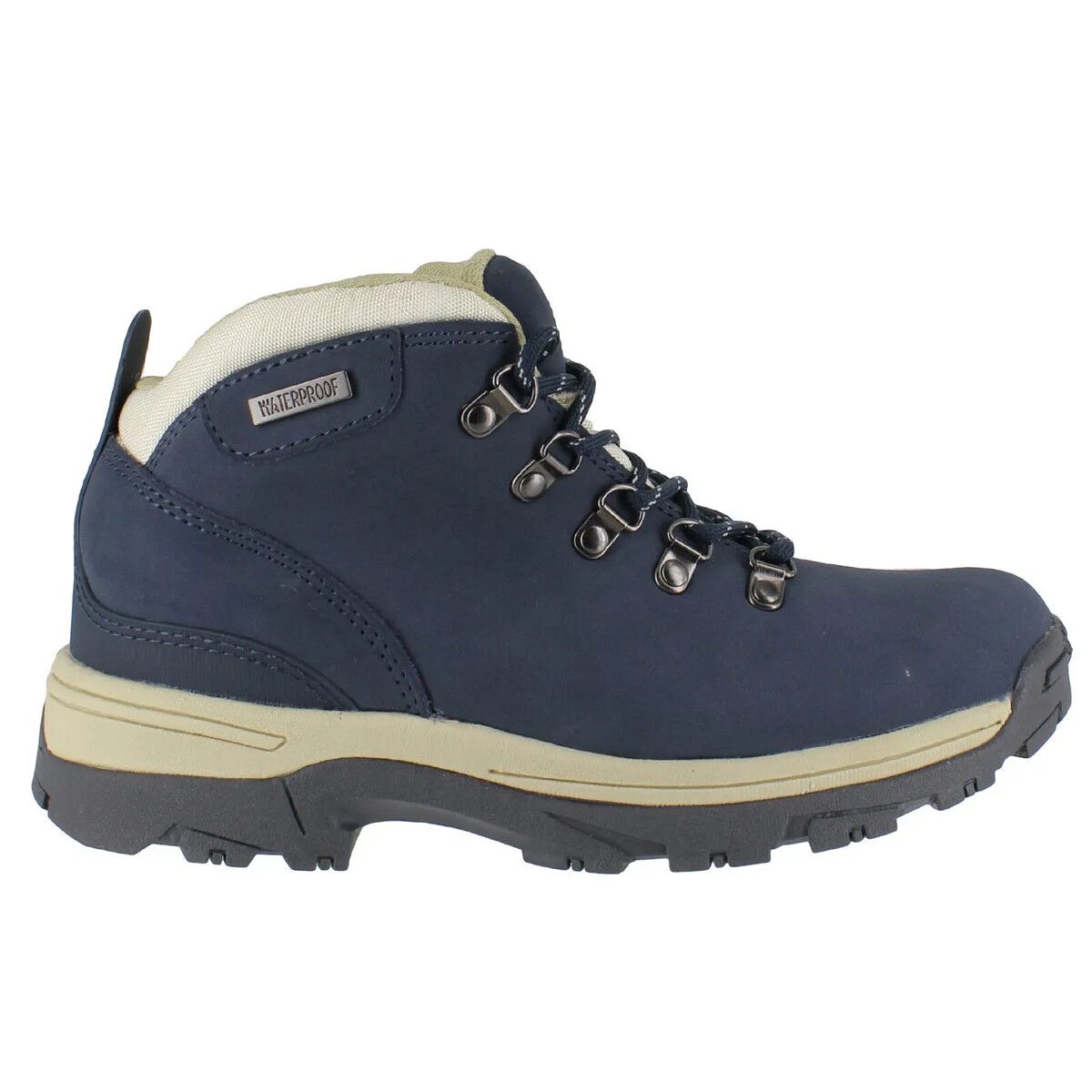 Womens Trek Nubuck Leather Waterproof Hikers
