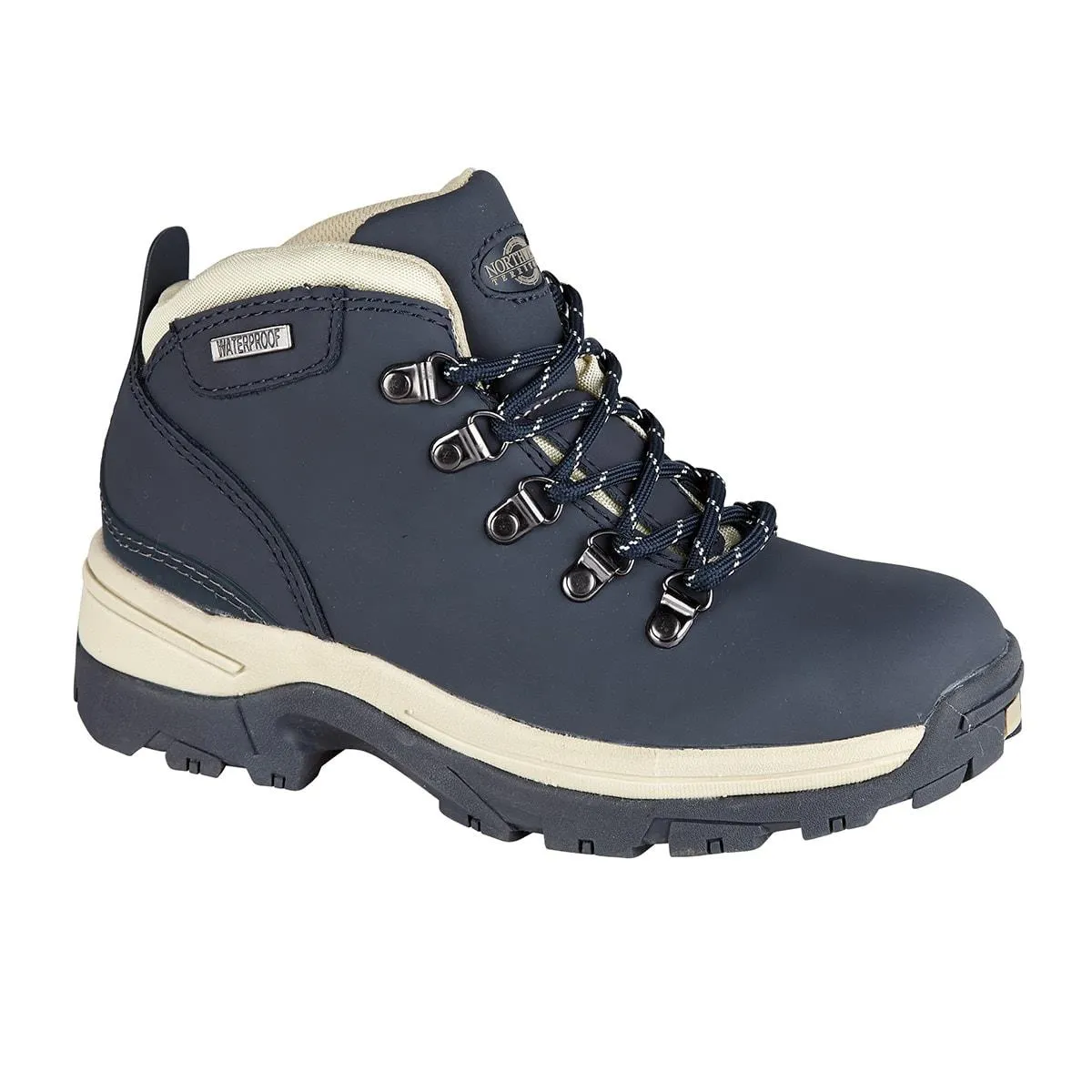 Womens Trek Nubuck Leather Waterproof Hikers